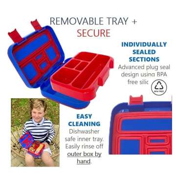 Ultimate Bento Box Set for Kids with Thermal Jar