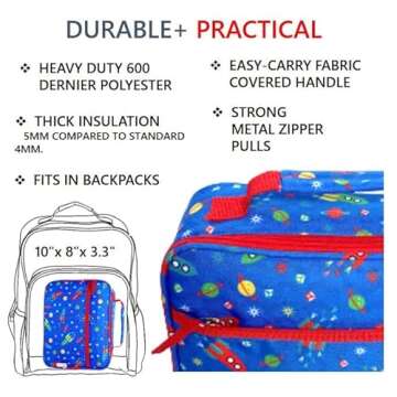 Ultimate Bento Box Set for Kids with Thermal Jar