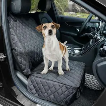 PETICON Waterproof Front Seat Car Cover for Full Protection