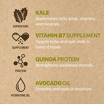 Be Care Love SuperFoods Damage Detox Shampoo 12 Fl Oz