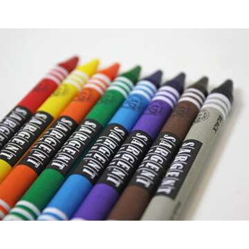 Sargent Art 400-Count Crayon Class Pack, Best-Buy Assortment, 3-5/8 Inch, 55-3220