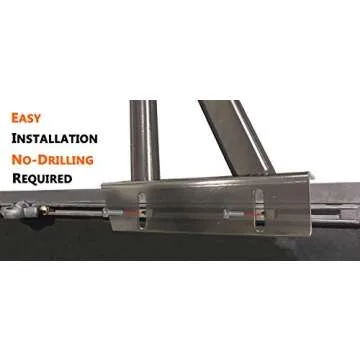 TMS Steel Adjustable Pickup Truck Rack 2 Bar Set