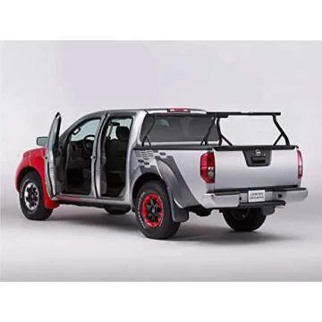 TMS Steel Adjustable Pickup Truck Rack 2 Bar Set