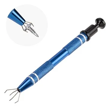 ANCIRS Stainless Steel 4-Claw Pick up Tool - Retrieving Small Parts with Ease