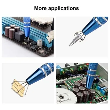 ANCIRS Stainless Steel 4-Claw Pick Up Tool for Tiny Objects