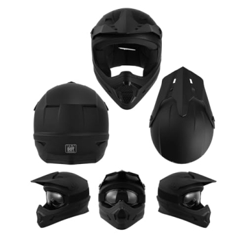 TCT-MOTORPARTS Youth Motocross Helmet - Safe & Stylish