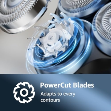 GDKLXL Rechargeable Electric Razor for Men - Waterproof, Fast Charging with Pop-Up Trimmer