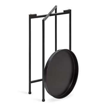 Elegant Kate and Laurel Celia Round Accent Table - Black