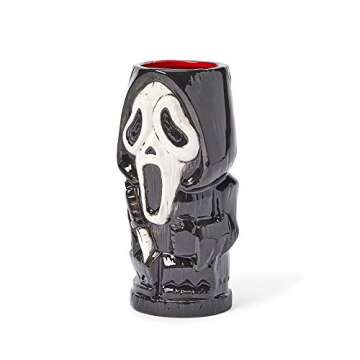 Scream Ghostface Geeki Tikis Horror Mug - 19-oz Ceramic Coffee Or Tea Cup