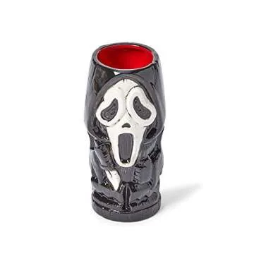 Scream Ghostface Geeki Tikis Horror Mug - 19-oz Ceramic Coffee Or Tea Cup