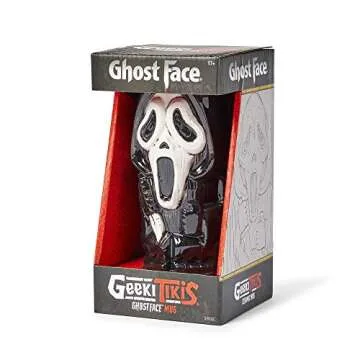 Scream Ghostface Geeki Tikis Horror Mug - 19-oz Ceramic Coffee Or Tea Cup