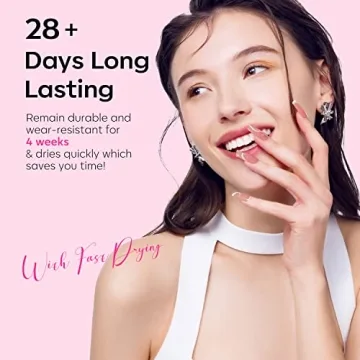 MODELONES Gel Nail Kit with 48W LED Light for Home Manicure