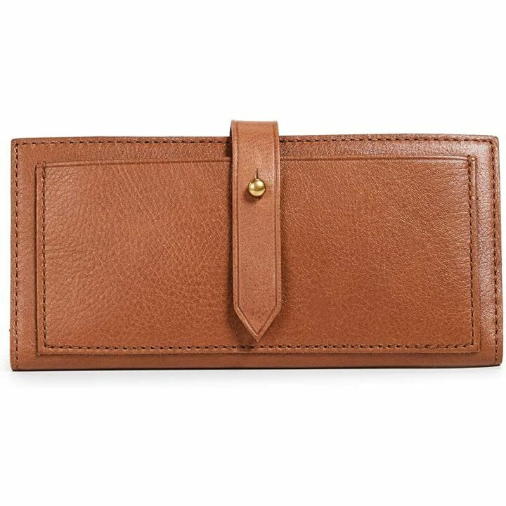 Madewell Women's Leather Post Wallet - Chic Design