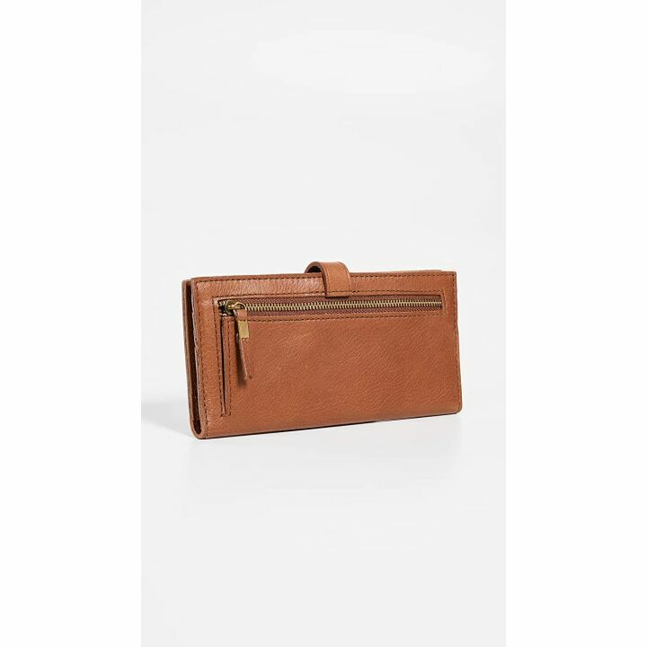 Madewell Women's Leather Post Wallet - Chic Design