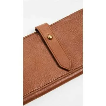 Madewell Women's Leather Post Wallet - Chic Design