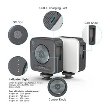 SmallRig P96 LED Video Light for Professional Photography