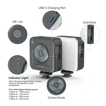 SmallRig P96 LED Video Light for Professional Photography