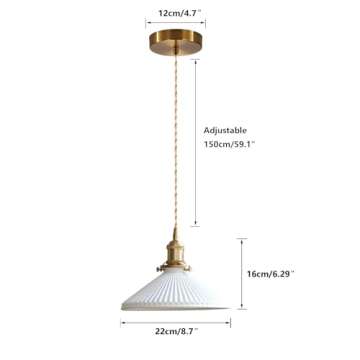 ESSZYIE Modern Pendant Light - Stylish Adjustable Fixture
