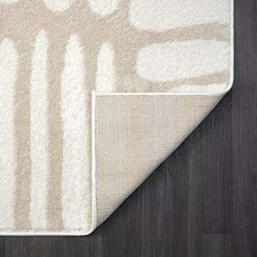 Abani Nuevo Collection Area Rug - Stylish & Durable