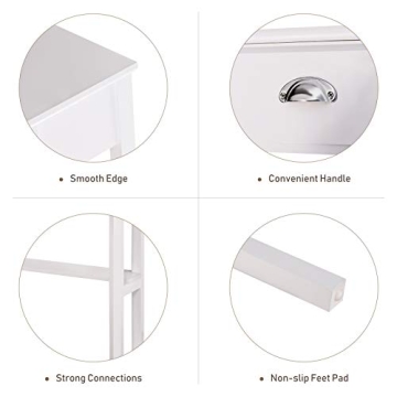 Elegant Giantex Corner Desk with Drawer and Storage Shelf