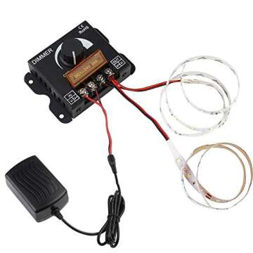 LED Light Strip Dimmer for Adjustable Brightness Control