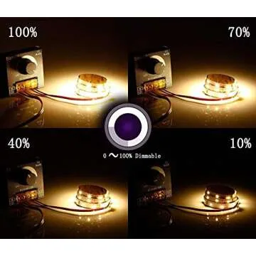 LED Light Strip Dimmer for Adjustable Brightness Control