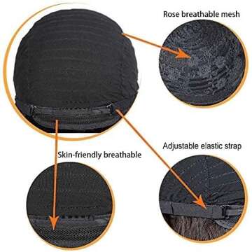 Tgezer Pixie Cut Wig Human Hair Short Layered Pixie Cut Wigs for Black Women Glueless None Lace Front Wig Short Straight Bob Wig Wear and Go Wig