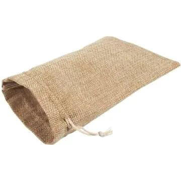 Jute Drawstring Bags Ideal for Wedding Favors & Gifts