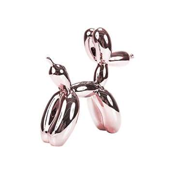 Charming Balloon Dog Small Pink Decorative Piece