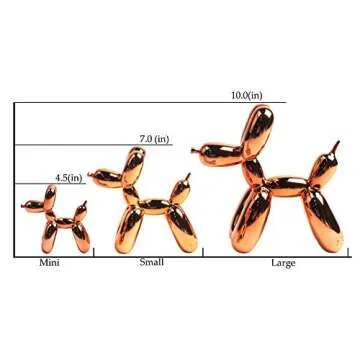 Charming Balloon Dog Small Pink Decorative Piece