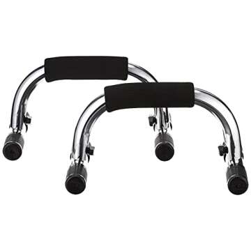 CAP Barbell Push Up Bars (Pair), Chrome