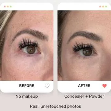 BaeBlu Organic Concealer - Full Coverage, Natural Ingredients