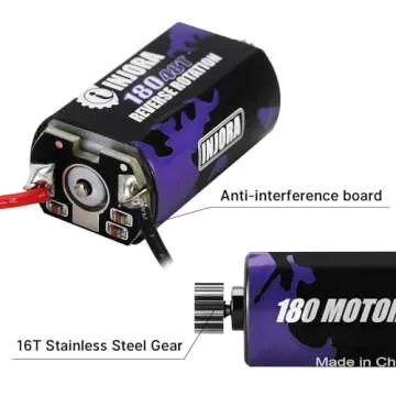 INJORA 48T 180 Brushed Motor for RC Car Upgrade