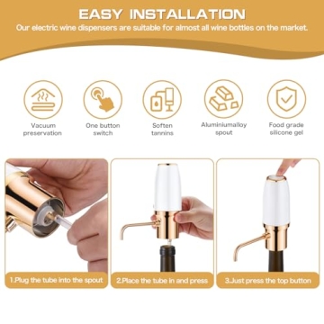 Electric Wine Aerator - Perfect Gift for Wine Lovers