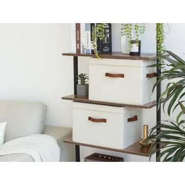 StorageWorks Closet Storage Bin with Lids for Stylish Organization