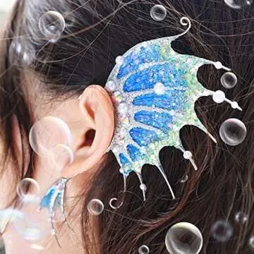 LET'S RESIN Opal Chunky Glitter Set for Crafting