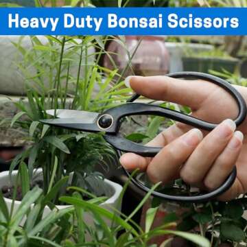 Quality Bonsai Pruning Scissors for Easy Trimming