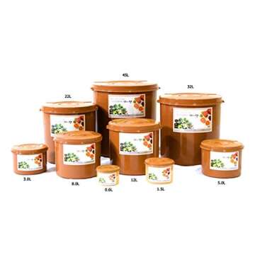 e-jen Premium Kimchi Container for Perfect Fermentation