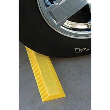 Camco AccuPark Vehicle Parking Aid | Features Heavy Duty High Visible Resin Design | Easy Peel & Sti...