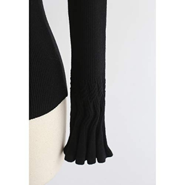 Chic Bow Tied Knit Top for Elegant Style - CHICWISH