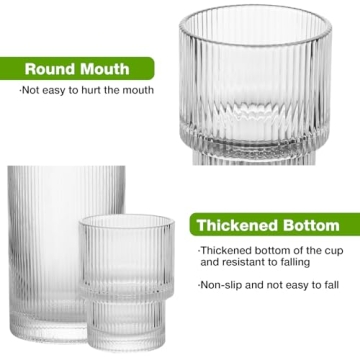 Elegant Large Bedside Carafe and Glass Set for Hydration