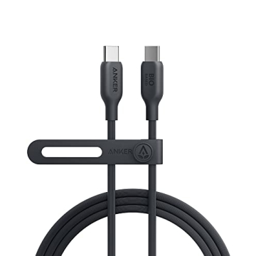 Anker 543 USB C to USB C Cable - 240W Fast Charging, Bio-Based Design, 6FT Length for All Your Devic...