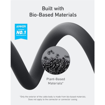 Anker 543 USB-C Cable 240W, Bio-Based 6FT Charger