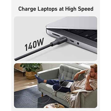 Anker 543 USB-C Cable 240W, Bio-Based 6FT Charger