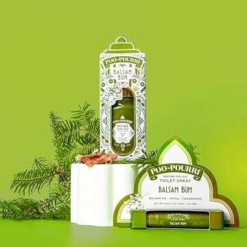 Poo-Pourri Holiday Toilet Spray - Balsam Bum 2 Fl Oz