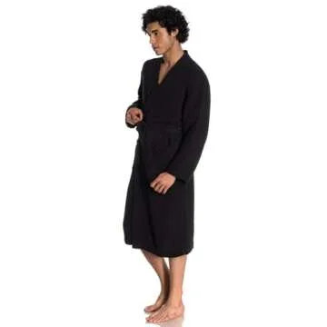 ORMES Unisex Turkish Cotton Bathrobe - Soft & Eco-Friendly