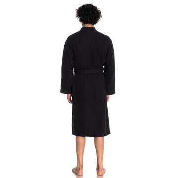 ORMES Unisex Turkish Cotton Bathrobe - Soft & Eco-Friendly