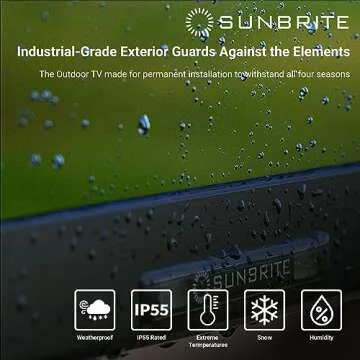 SunBrite Outdoor 55-inch 4K HDR Television for All Weather