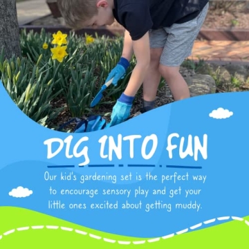 Kids Gardening Set - Outdoor Toys for Creative Play