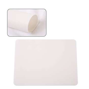 Blank Tattoo Skin, Gospire 10pcs 8x6in Double Sided Fake Eyebrow Tattoo Practice Skins for Beginners...